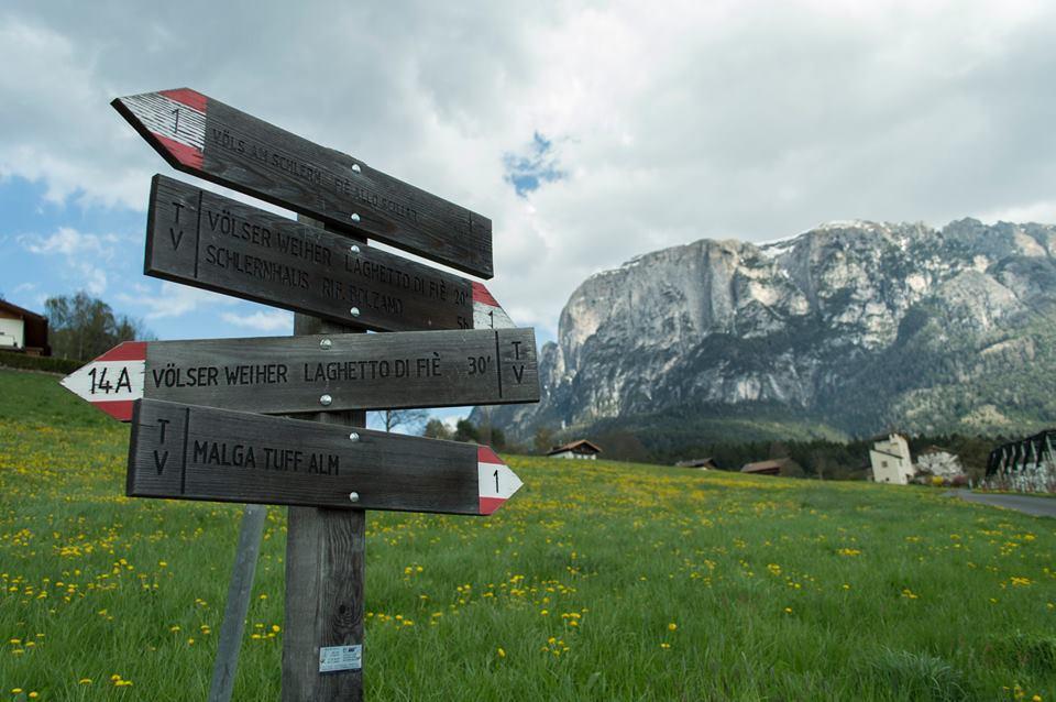 Gasthof Albergo Kreuzwirt Fiè Exteriör bild